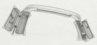 Milltek Defender L663 2020+ Rear Spoiler & Storage Pods