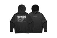 Milltek Faded Black Hoodie (Motorsport) - XXL