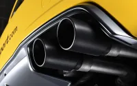 Audi TTS MK3 - Non-Resonated (Louder) Cat-Back Exhaust System with Cerakote Black Oval Tips