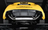 Audi TTS MK3 - Non-Resonated (Louder) Cat-Back Exhaust System with Cerakote Black Oval Tips