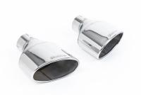 Audi RS3 8V - 80MM Non-Resonated (Louder) Cat-Back Exhaust System with Polished Trims