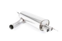 Valved Rear Silencer with GT-80 Polished Trims