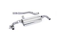 BMW F40 M135i - OPF Back Exhaust System with GT-115 Polished Trims