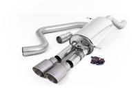 Ford Fiesta MK8/8.5 ST 1.5 - GPF Back Exhaust System with Titanium GT-90 Trims