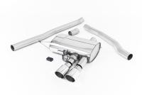 Mini Cooper S F56 - Valved & Non-Resonated (Louder) Cat-Back Exhaust System with Polished Tips