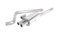 VW Polo GTI 2.0 TSI (AW - 5 Door/GPF Models) - Resonated (Quieter) GPF/OPF-Back Exhaust System with Carbon Jet-90 Trims