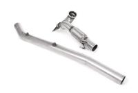Large Bore Downpipe and De-Cat - For Milltek Cat-Back (Golf Mk8 R/Audi S3 8Y)