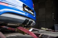 VW Golf MK5 R32 3.2 V6 - V2 3" Valved System with Cerakote Black Tips
