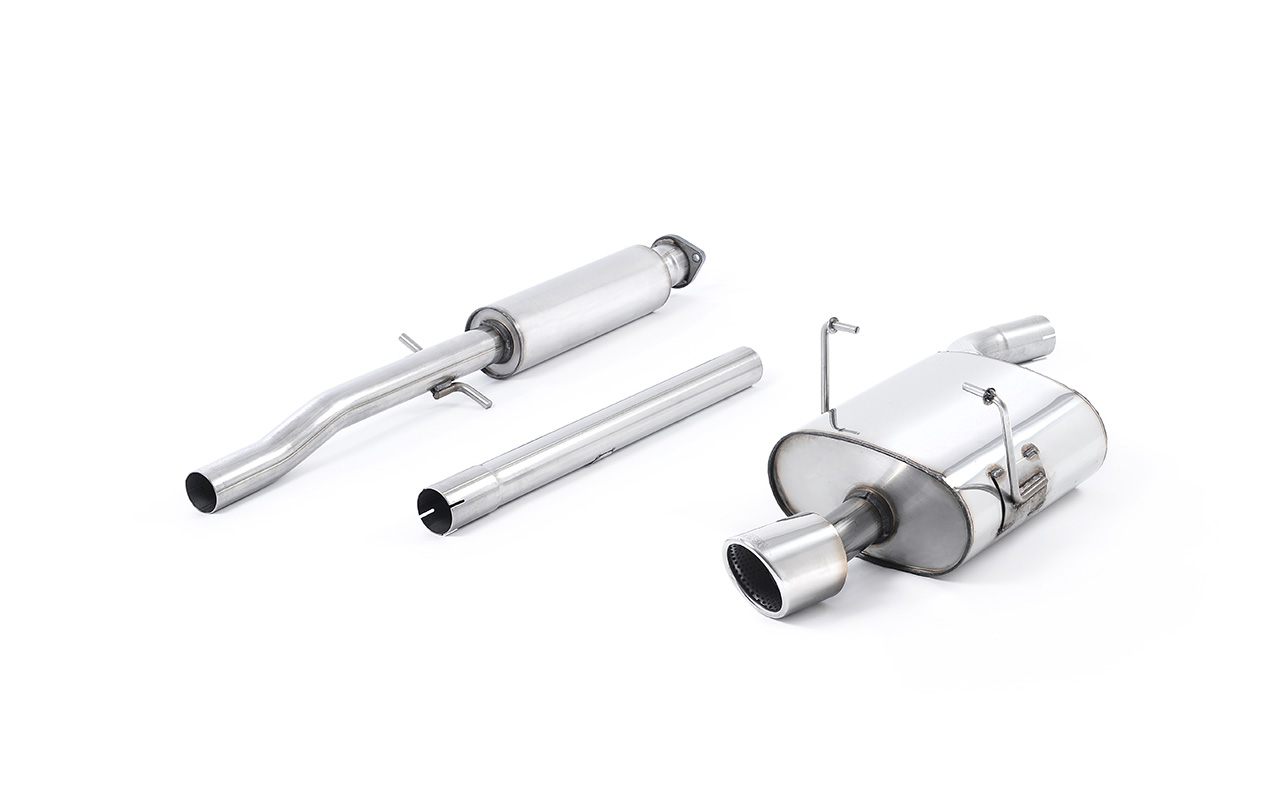 Mini R50 - Cat-Back Exhaust System with Polished Trim | SSXM012